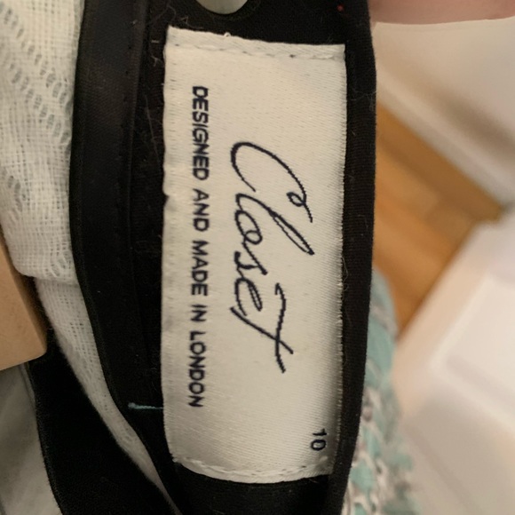 CLOSET LONDON BLUE SKIRT - Picture 2 of 4